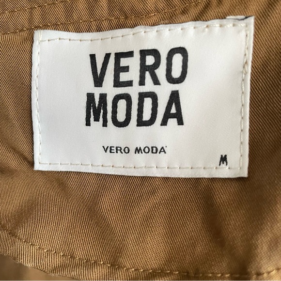VERO MODA Tan Vmicon 3/4 Trench Coat - Picture 7 of 11